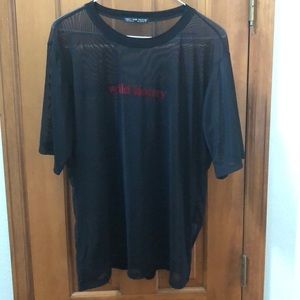 Rock Rose Couture Wild Honey Mesh Tunic